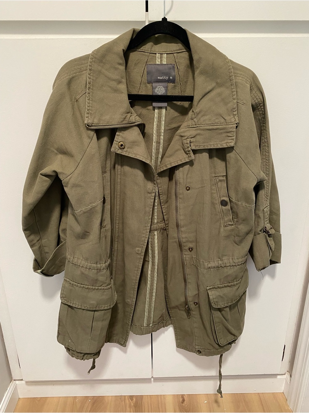 Matty M cargo surplus style jacket